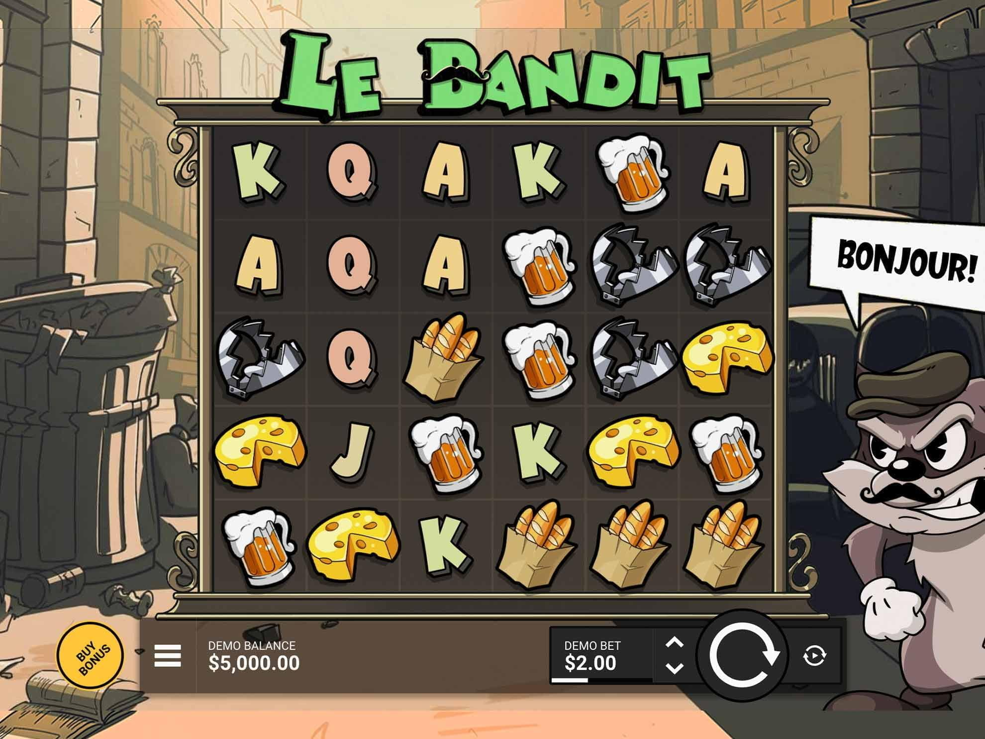 Le Bandit at Million Casino